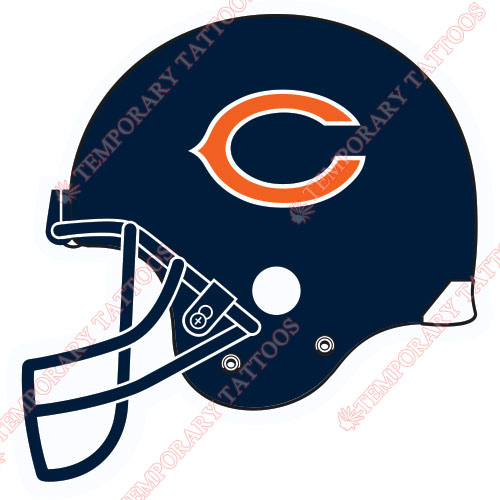 Chicago Bears Customize Temporary Tattoos Stickers NO.462